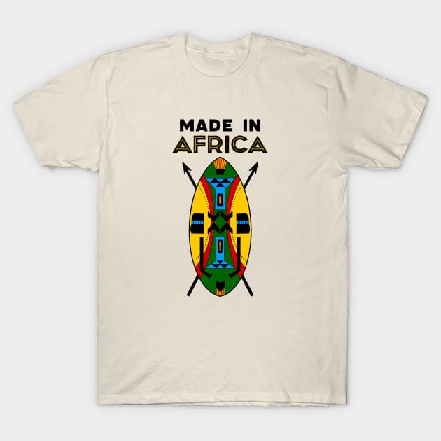 Made in Africa T-Shirt by Blacklinesw9